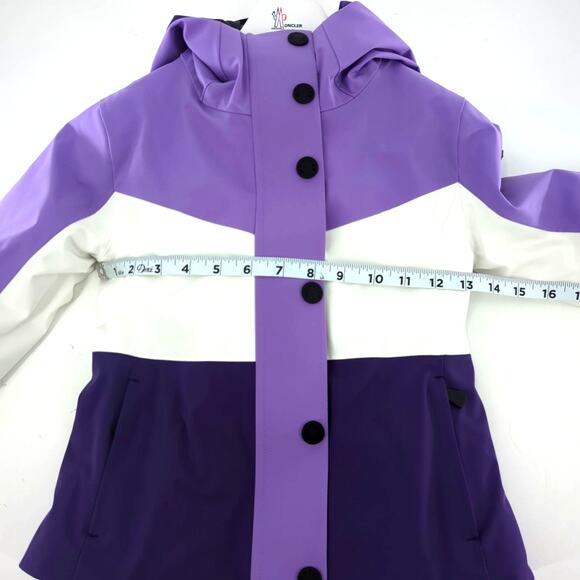 MONCLER Grenoble Kids Color Blocked Hooded Jacket 4A - Picture 6 of 9